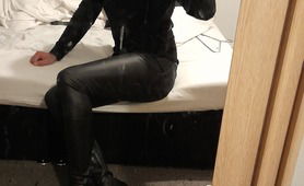 Sissy In Leather