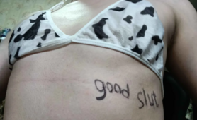 Body Writing And New Chastity Cage