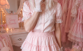 Sissy Bambi Cumslut Is Shy And Very Obedient