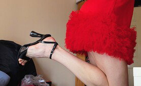 Sissy Dressed Up In Her Room