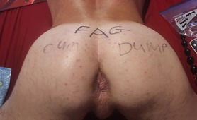 Turned Bareback Cumdump