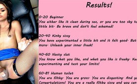 Sissy Test - How Nasty Are You