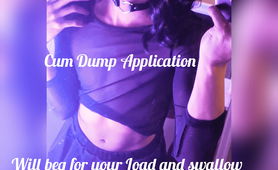 Sissy Cumhole Application