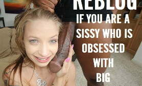 Big Black Cock SissyFAG Captions 