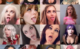 Ahegao Collages