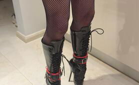 Anal Training And Ballet Boot Training