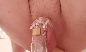 Playing In Chastity 