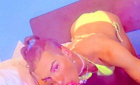 Neon Green Sissy Whore