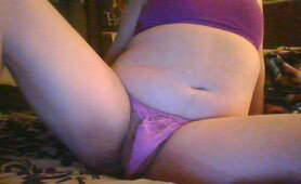 Posing In Bra And Thong