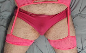 Small Dick White Boy In Pink Panties