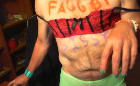 Painted Sissy Faggot