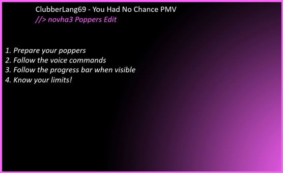 Clubberlang69 -You Had No Chance - Novha3