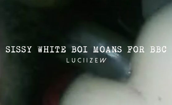 Moaning like a good slut while getting fucked by a BBC