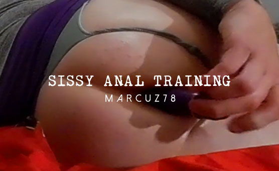 Sissy Anal Traning