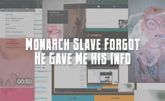 POV - Monarch Slave Forgot He Gave Me His Info