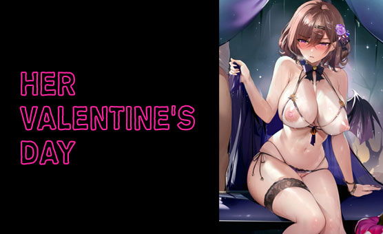 Her Valentine's Day - Bodyswap Caption Story