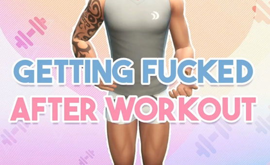 Dildo Hero Games - Getting Fucked After Workout