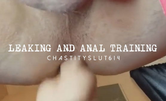 Leaking And Anal Training