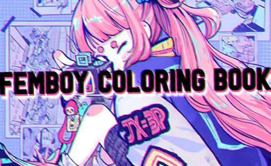 Femboy Coloring Book