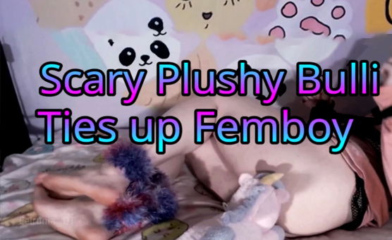 Scary Plushy Bulli Ties Up Femboy - Teaser