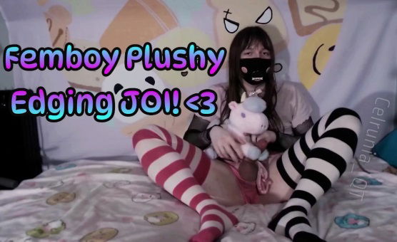 Femboy Plushy Edging JOI - Teaser