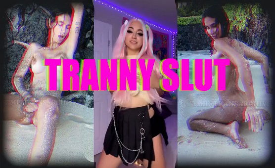 Tranny Slut PMV