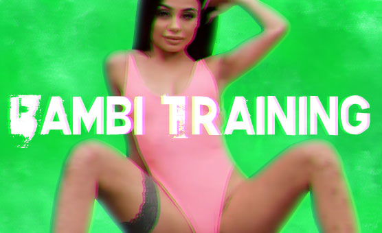 Bambi spanking deepthroat obeying Training. 