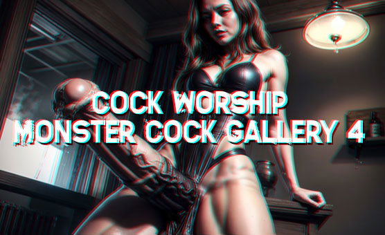 Cock Worship - Monster Cock Gallery 4