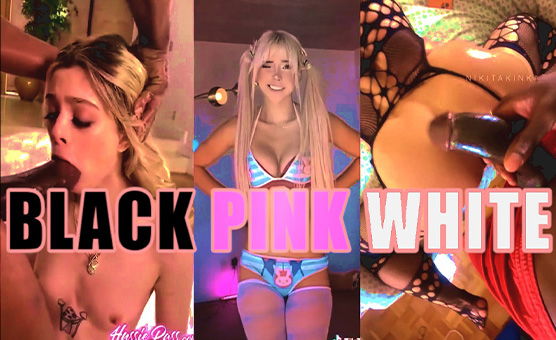 Black Pink White - BBC Anal And Oral Splitscreen PMV