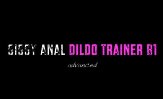 Sissy Anal Dildo Trainer B1