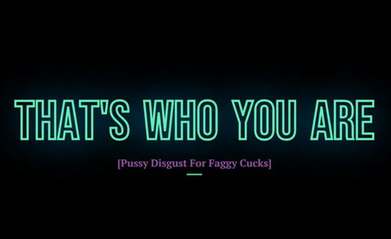 Thats Who You Are
