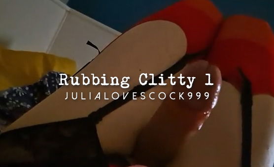 Rubbing Clitty 1