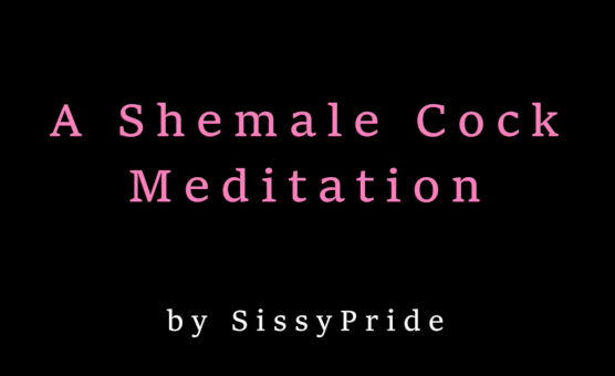 A Shemale Cock Meditation