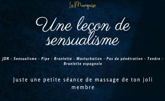Une Lecon De Sensualisme - French
