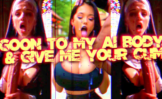 Goon To My AI Body And Give Me Your Cum