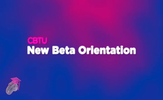 CBTU New Beta Orientation