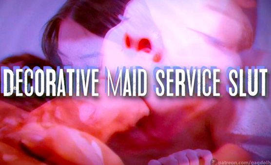 Decorative Maid Service Slut