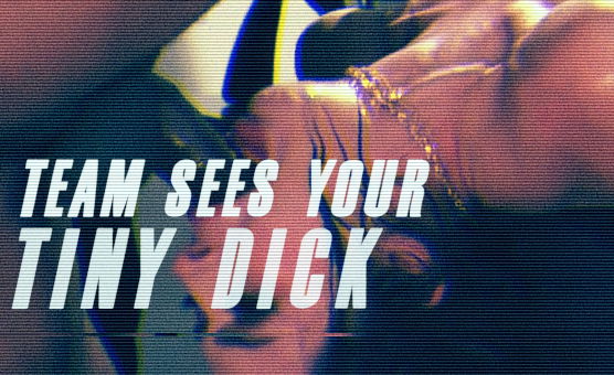 BBC Sissy Caption - Team Sees Your Tiny Dick