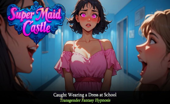 Caught Wearing A Dress At School - Transgender Fantasy Hypnosis - Super Maid Castle