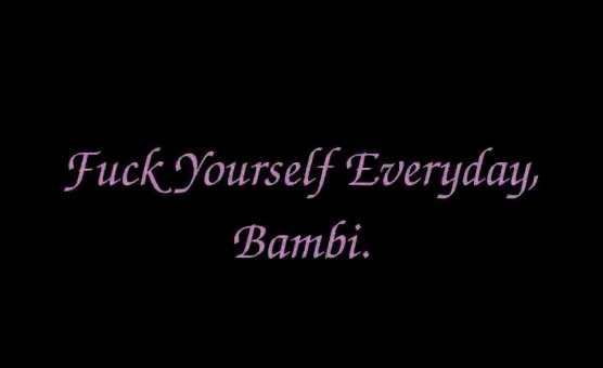Fuck Yourself Everyday