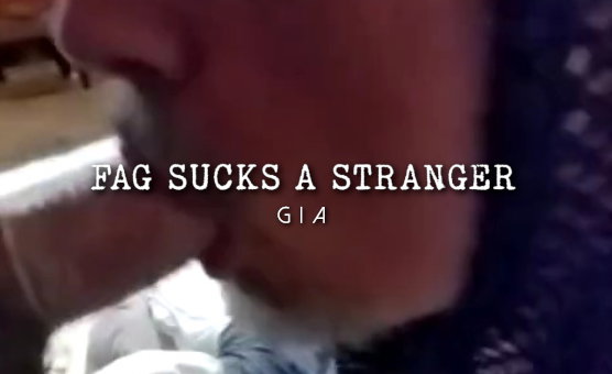 Fag Sucks A Stranger