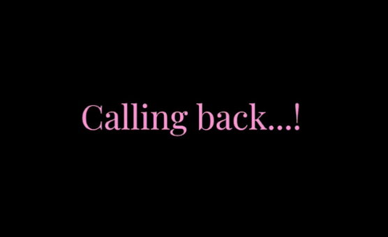 Calling Back
