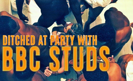Sissy Caption - Ditched At Party With BBC Studs - Preview