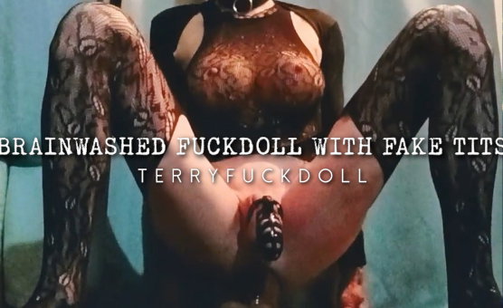Brainwashed Fuckdoll With Fake Tits