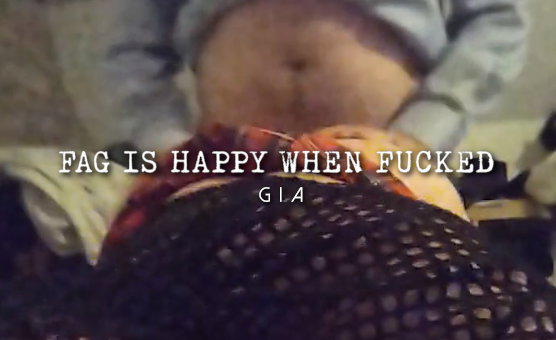 Fag Is Happy When Fucked