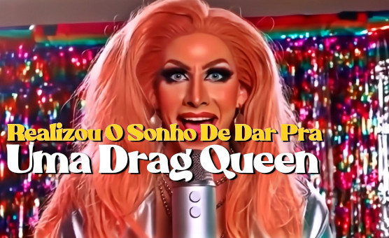 Realizou O Sonho De Dar Pra Uma Drag Queen