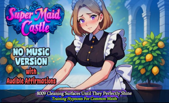 E8009 Cleaning Surfaces Until They Perfectly Shine - Training Hypnosis For Common Maids