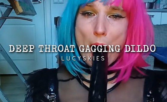 Deep Throat Gagging Dildo