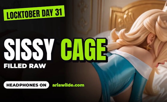 Preview - Locktober Day 31 Sissy Cage Filled Raw - Hypno Audio